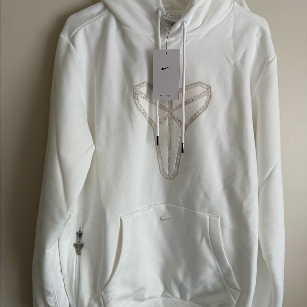 New Nike Kobe Halo Men’s Pullover White Hoodie HF0066-100 $125 LARGE